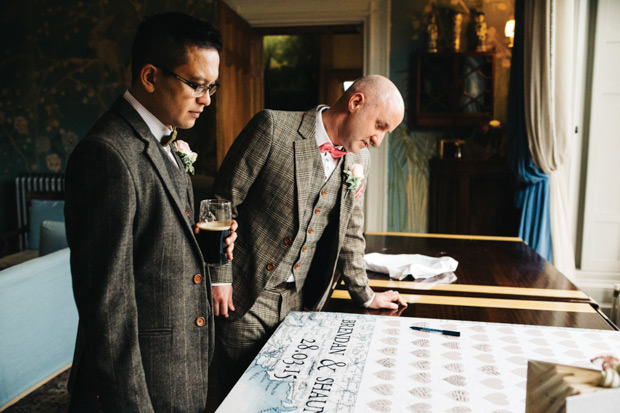 Shaun and Brendan's Beautiful Castle Leslie wedding by Honey and the Moon Photography | onefabday.com