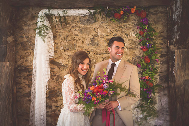 Colourful Cloughjordan Wedding Inspiration Shoot by In Love Photography | see it all on onefabday-com.go-vip.net