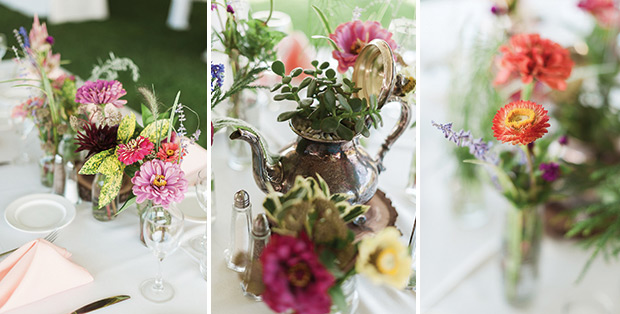 Natalie and Jeff's beautiful Summer back garden wedding by Lauren Fair | onefabday.com