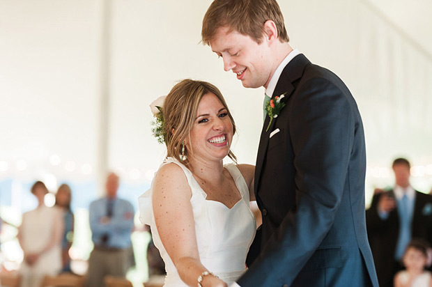 Natalie and Jeff's beautiful Summer back garden wedding by Lauren Fair | onefabday.com