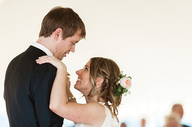 Natalie and Jeff's beautiful Summer back garden wedding by Lauren Fair | onefabday.com