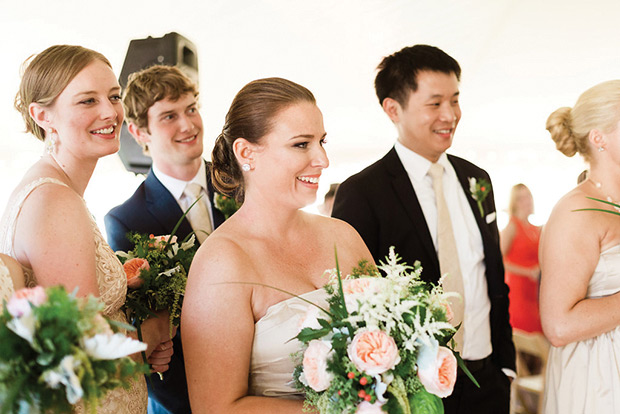 Natalie and Jeff's beautiful Summer back garden wedding by Lauren Fair | onefabday.com