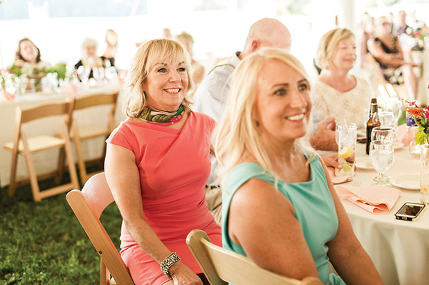 Natalie and Jeff's beautiful Summer back garden wedding by Lauren Fair | onefabday.com