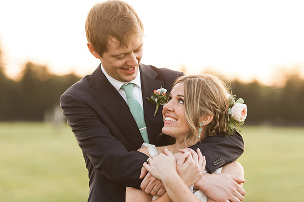 Natalie and Jeff's beautiful Summer back garden wedding by Lauren Fair | onefabday.com