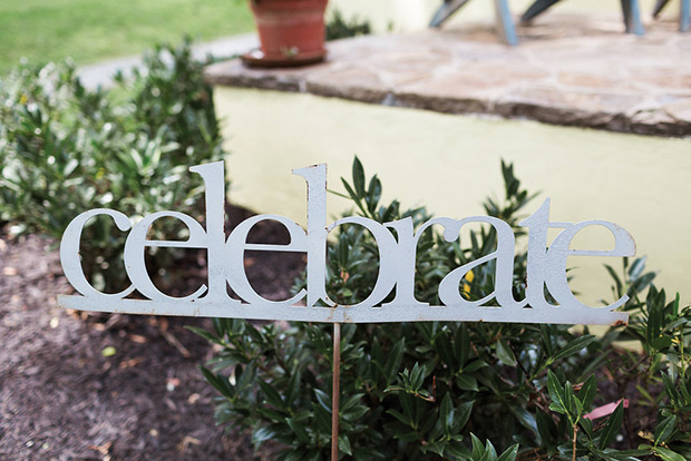 Natalie and Jeff's beautiful Summer back garden wedding by Lauren Fair | onefabday.com