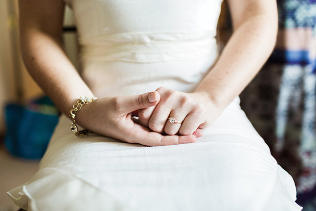 Natalie and Jeff's beautiful Summer back garden wedding by Lauren Fair | onefabday.com