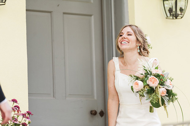 Natalie and Jeff's beautiful Summer back garden wedding by Lauren Fair | onefabday.com