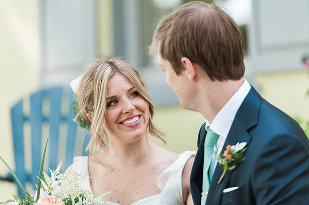 Natalie and Jeff's beautiful Summer back garden wedding by Lauren Fair | onefabday.com