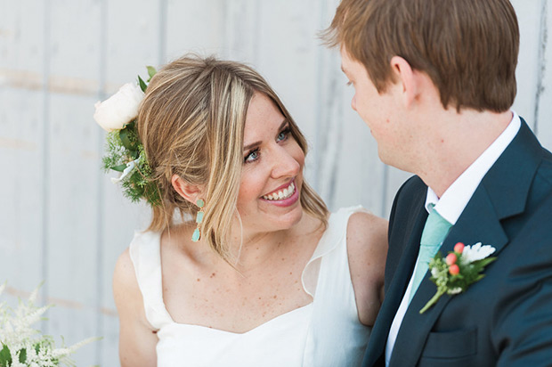 Natalie and Jeff's beautiful Summer back garden wedding by Lauren Fair | onefabday.com