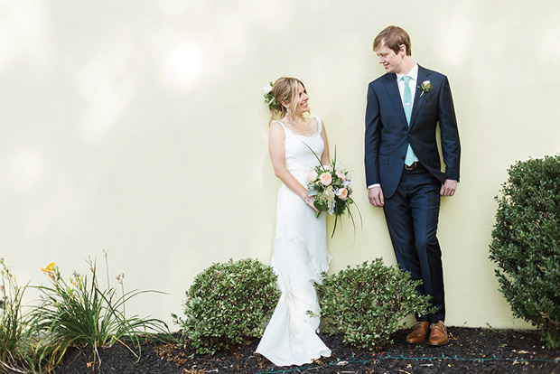 Natalie and Jeff's beautiful Summer back garden wedding by Lauren Fair | onefabday.com