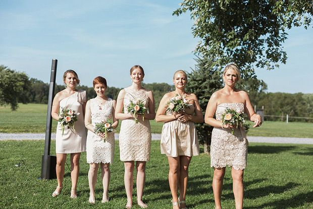 Natalie and Jeff's beautiful Summer back garden wedding by Lauren Fair | onefabday.com