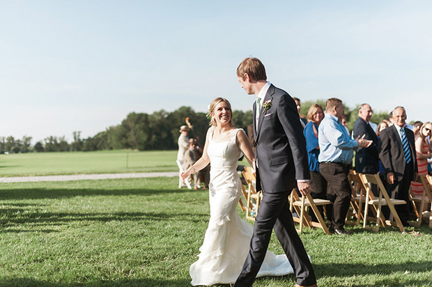 Natalie and Jeff's beautiful Summer back garden wedding by Lauren Fair | onefabday.com