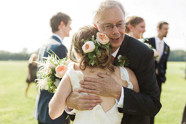 Natalie and Jeff's beautiful Summer back garden wedding by Lauren Fair | onefabday.com