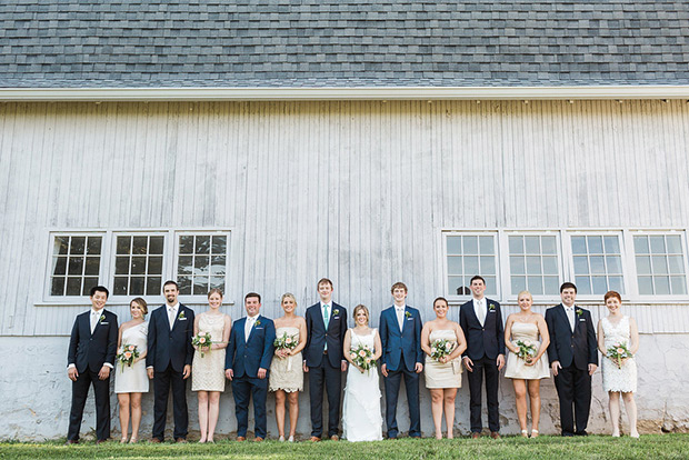 Natalie and Jeff's beautiful Summer back garden wedding by Lauren Fair | onefabday.com