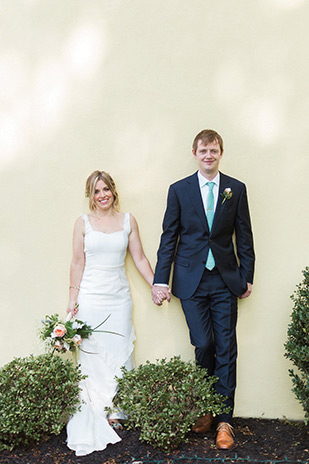 Natalie and Jeff's beautiful Summer back garden wedding by Lauren Fair | onefabday.com