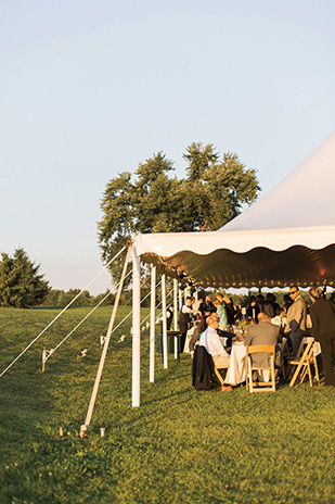 Natalie and Jeff's beautiful Summer back garden wedding by Lauren Fair | onefabday.com