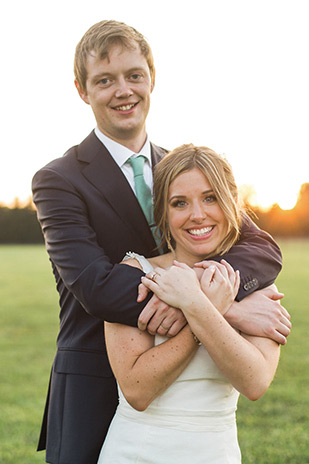 Natalie and Jeff's beautiful Summer back garden wedding by Lauren Fair | onefabday.com