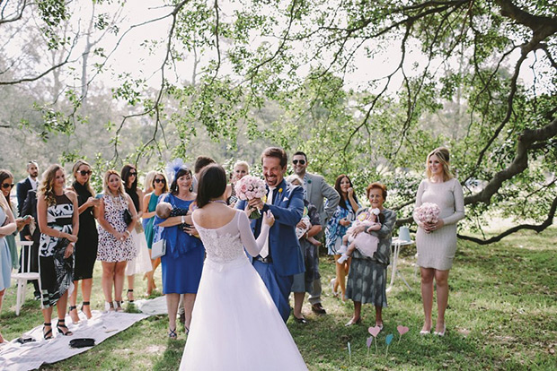 Lex and Dave's Super Colour Pop Industrial Style Wedding at Studio Neon Australia by Lara Hotz | see the full wedding on onefabday.com