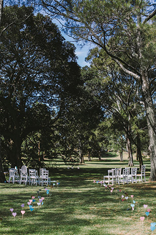 Lex and Dave's Super Colour Pop Industrial Style Wedding at Studio Neon Australia by Lara Hotz | see the full wedding on onefabday.com