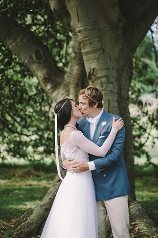 Lex and Dave's Super Colour Pop Industrial Style Wedding at Studio Neon Australia by Lara Hotz | see the full wedding on onefabday.com