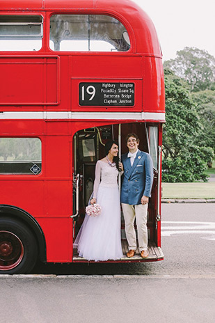 Lex and Dave's Super Colour Pop Industrial Style Wedding at Studio Neon Australia by Lara Hotz | see the full wedding on onefabday.com