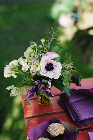 beautiful ceremony blooms by The Informal Florist | Mackenzie and Derby's Beautiful Dublin City Wedding at House by Simple Tapestry | see the full wedding at onefabday.com