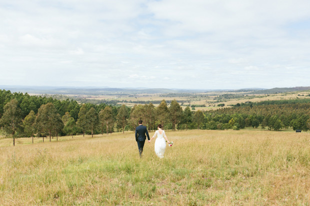 Matt and Amelia's Pretty Pink DIY Barn Wedding by White Images | see the full wedding over at onefabday.com