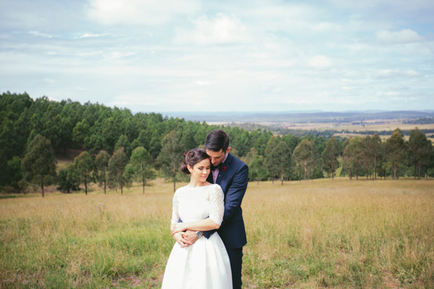 Matt and Amelia's Pretty Pink DIY Barn Wedding by White Images | see the full wedding over at onefabday.com