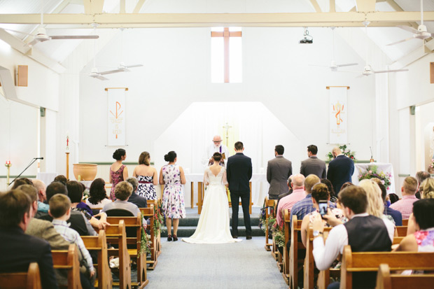 Matt and Amelia's Pretty Pink DIY Barn Wedding by White Images | see the full wedding over at onefabday.com