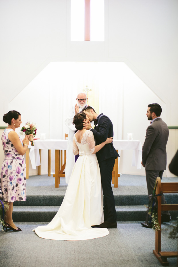 Matt and Amelia's Pretty Pink DIY Barn Wedding by White Images | see the full wedding over at onefabday.com