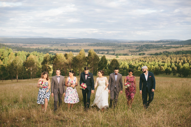 Matt and Amelia's Pretty Pink DIY Barn Wedding by White Images | see the full wedding over at onefabday.com