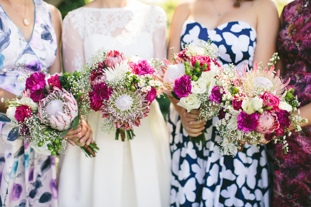 Matt and Amelia's Pretty Pink DIY Barn Wedding by White Images | see the full wedding over at onefabday.com