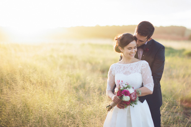 Matt and Amelia's Pretty Pink DIY Barn Wedding by White Images | see the full wedding over at onefabday-com.go-vip.net