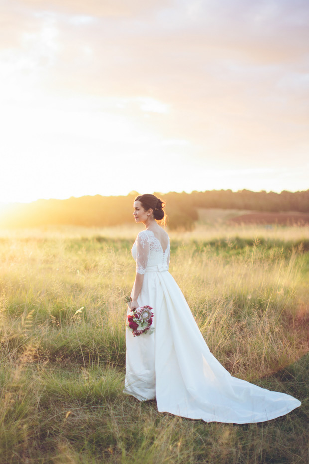 Matt and Amelia's Pretty Pink DIY Barn Wedding by White Images | see the full wedding over at onefabday.com