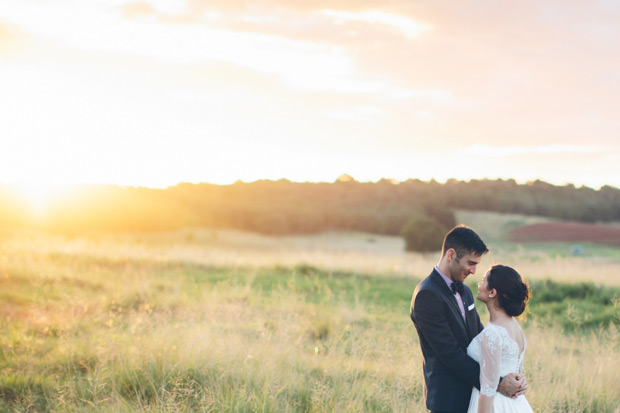 Matt and Amelia's Pretty Pink DIY Barn Wedding by White Images | see the full wedding over at onefabday.com