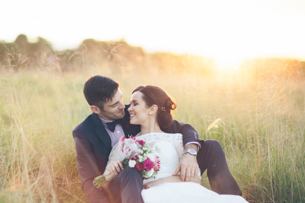 Matt and Amelia's Pretty Pink DIY Barn Wedding by White Images | see the full wedding over at onefabday.com