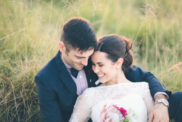 Matt and Amelia's Pretty Pink DIY Barn Wedding by White Images | see the full wedding over at onefabday.com