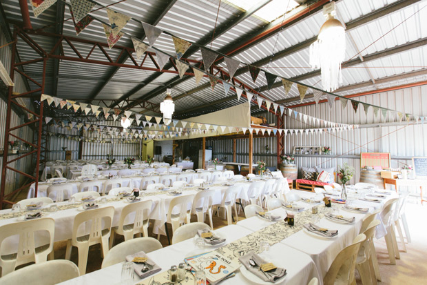 Matt and Amelia's Pretty Pink DIY Barn Wedding by White Images | see the full wedding over at onefabday.com