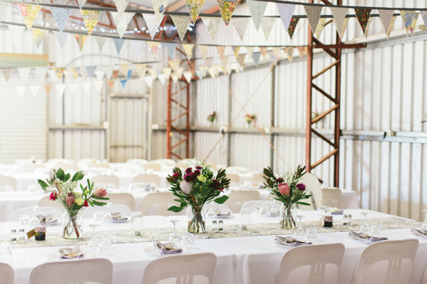 Matt and Amelia's Pretty Pink DIY Barn Wedding by White Images | see the full wedding over at onefabday.com