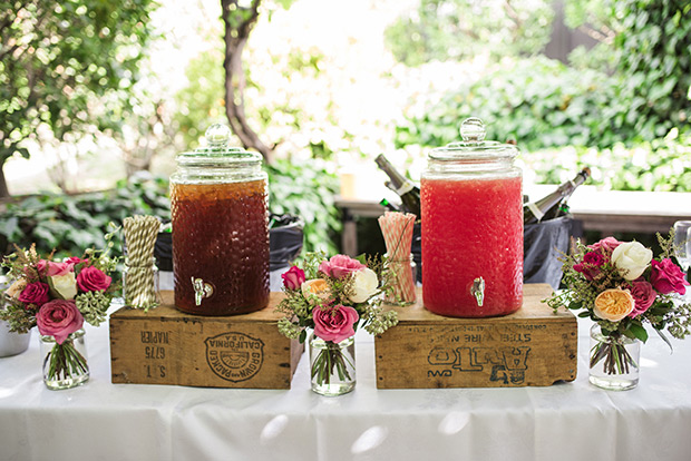 Maria and Mark's pretty in pink and floral wedding by Meridith Lord Photography | onefabday.com