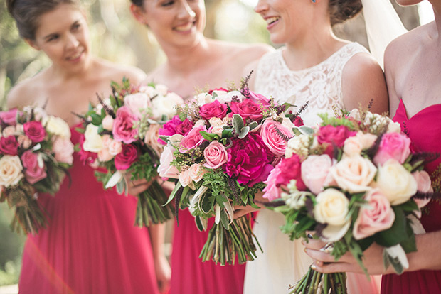 Maria and Mark's pretty in pink and floral wedding by Meridith Lord Photography | onefabday.com