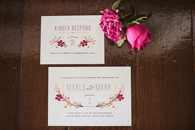 Maria and Mark's pretty in pink and floral wedding by Meridith Lord Photography | onefabday.com