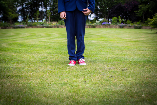 Laura and Johnny's DIY tipi backyard fun wedding by Claire Byrne Photography | onefabday.com