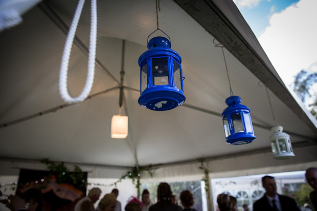 Laura and Johnny's DIY tipi backyard fun wedding by Claire Byrne Photography | onefabday.com