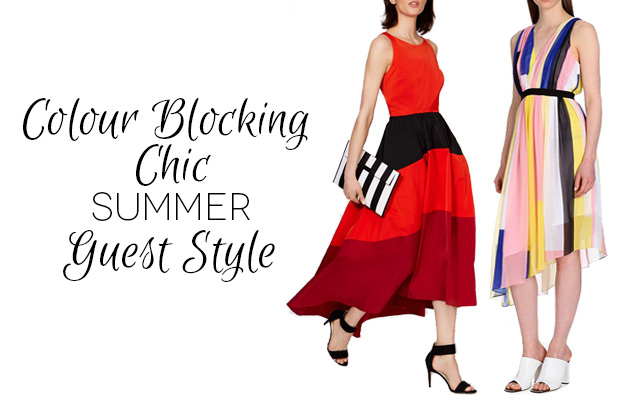 Colour Blocking Chic - Summer Wedding Guest Style | onefabday-com.go-vip.net