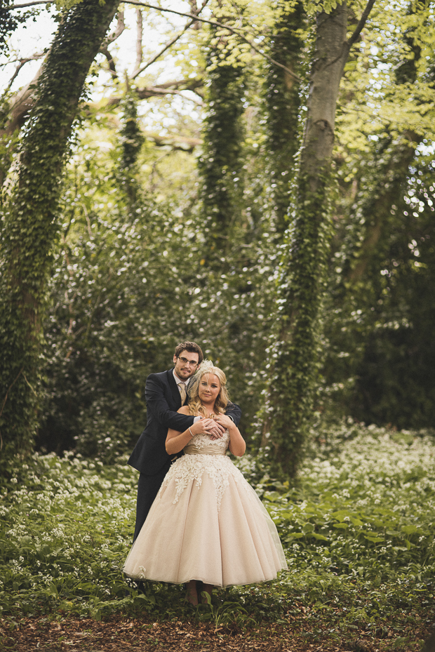 Beautiful 1950's style wedding dress | onefabday.com