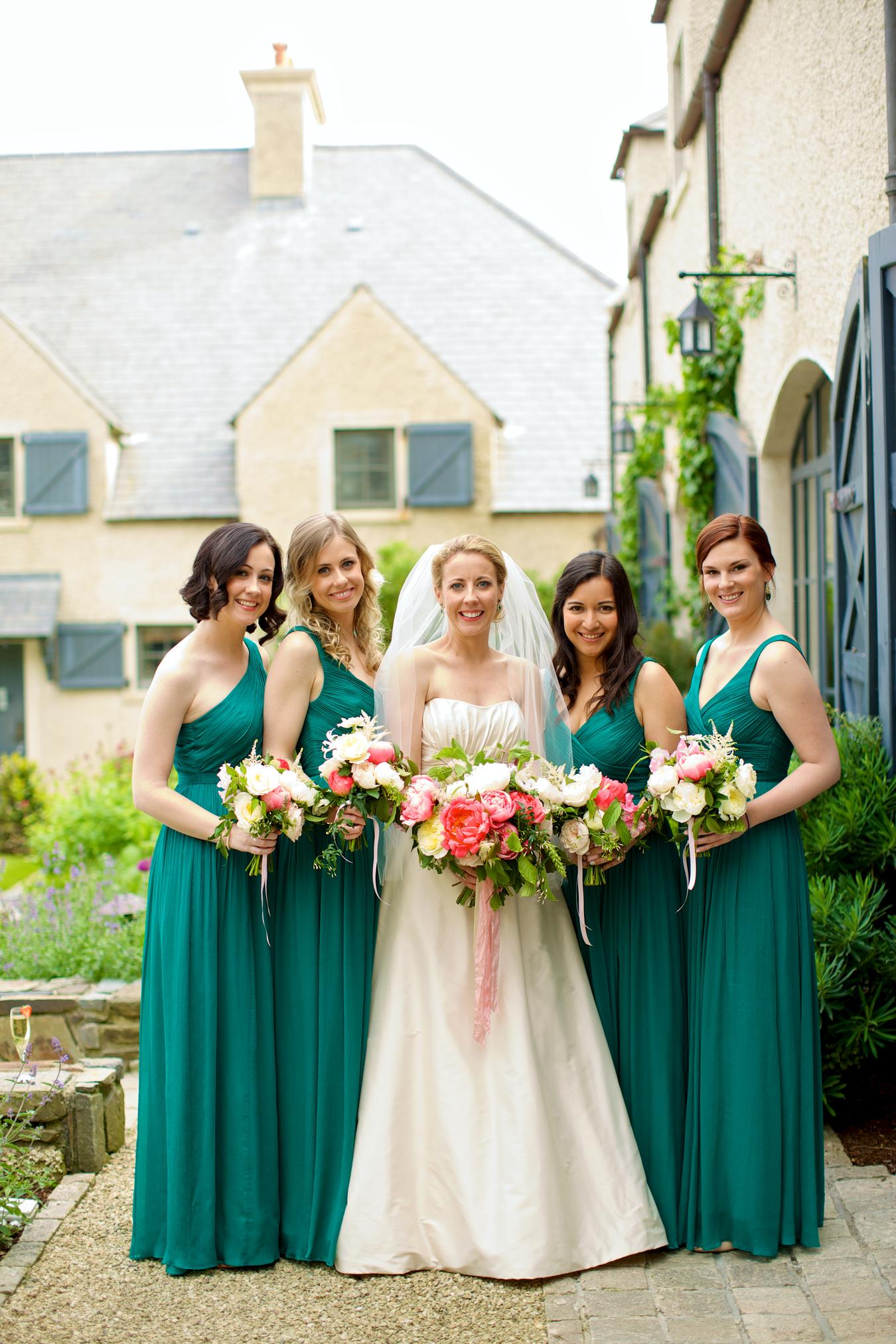 Emerald Green Bridesmaid Dresses | OneFabDay.com