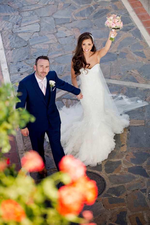 Pretty pink destination wedding by Albert Pamies Photography | onefabday.com