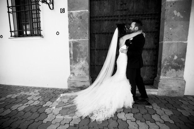 Pretty pink destination wedding by Albert Pamies Photography | onefabday.com