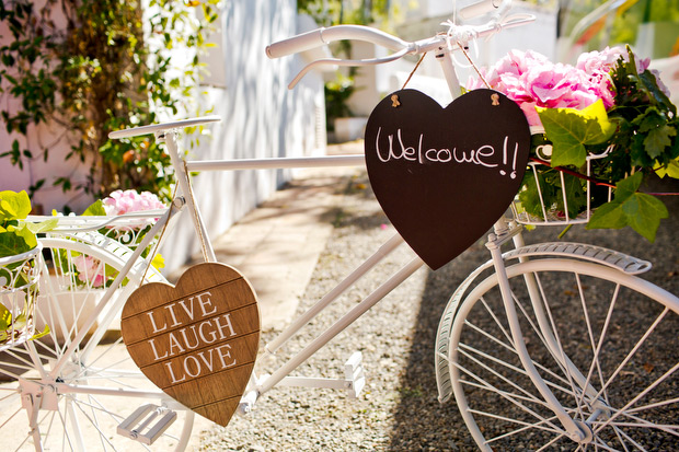 Pretty pink destination wedding by Albert Pamies Photography | onefabday.com